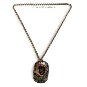 Nanni Artisan Statement Necklace Colorful Unique